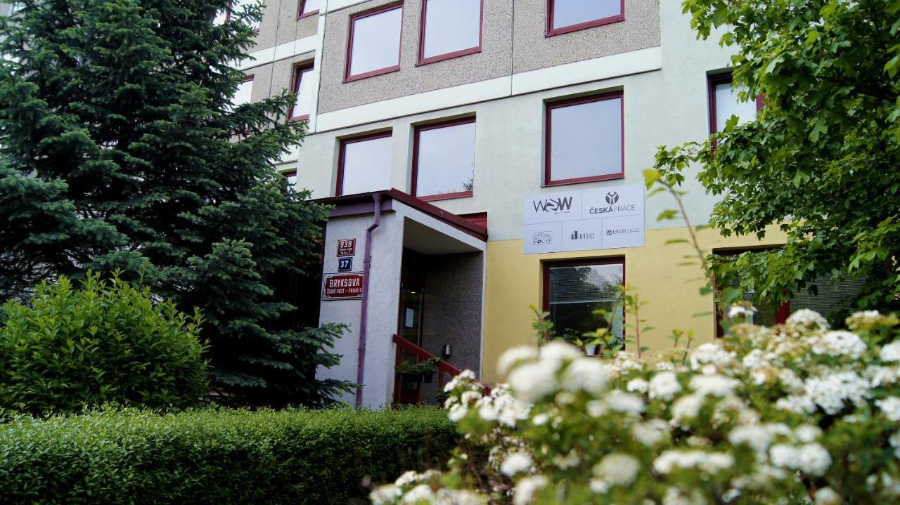 プラハ Km House Cerny Mostホステル エクステリア 写真